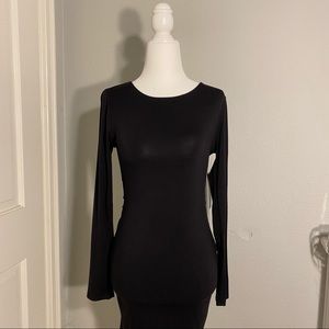 NWT Lulus Black Bodycon Mini Dress